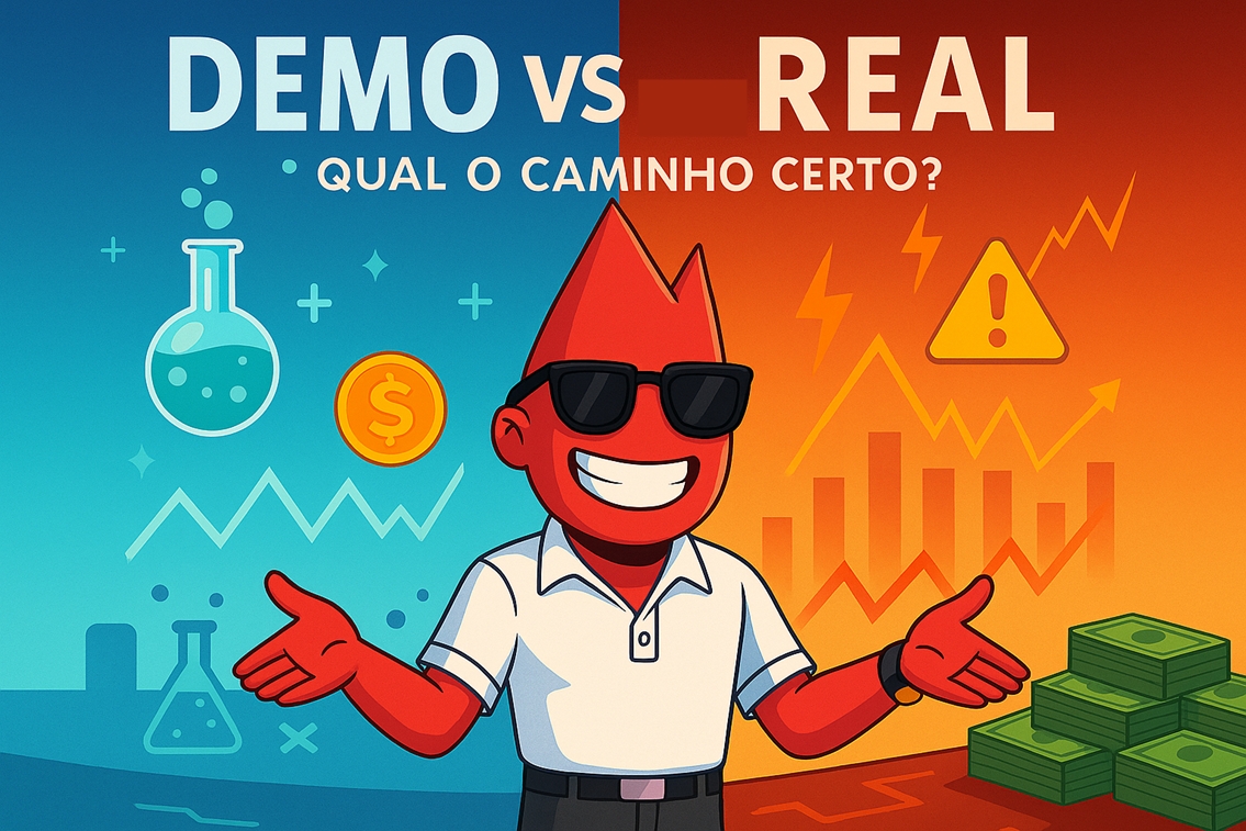 Diferença entre Conta Demo e Conta Real: O Que Você Precisa Saber Antes de Apostar